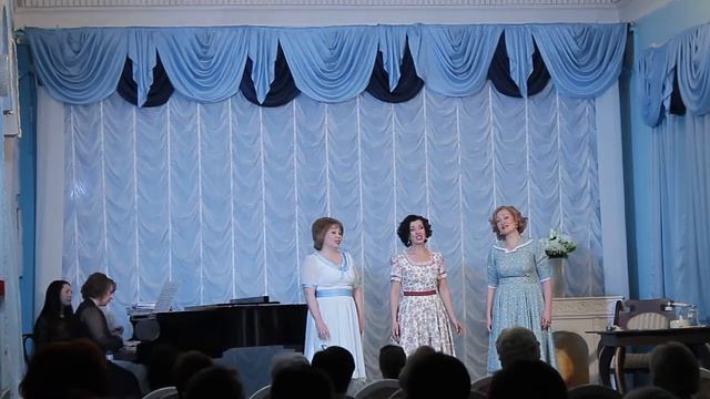 Я. Френкель. "Гуси-лебеди" исп. Алия Галямова, Екатерина Чебыкина и Юлия Соколова. смотреть онлайн