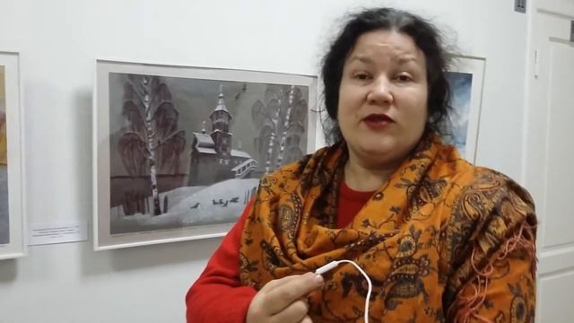 Нелли Григорьева (выставка "Художники Карелии" 2019/2020) смотреть онлайн