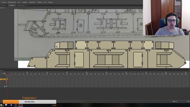 Рисуем TOG 10 - Мультики про танки смотреть онлайн