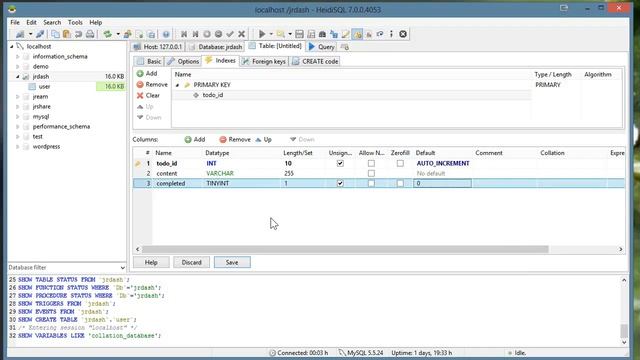 10. Creating a Database with Heidi SQL (Optional) смотреть онлайн