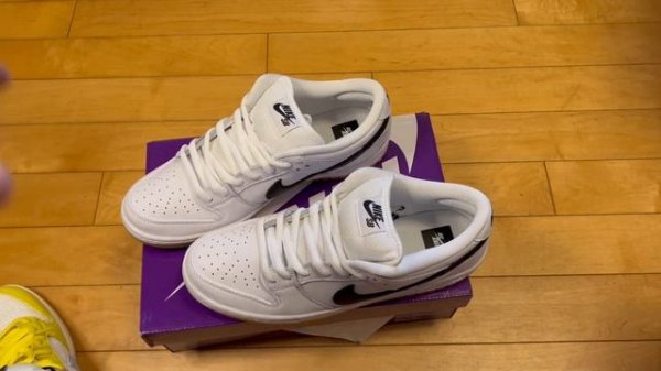 UNBOXING White Gum Nike SB Dunk Low Pro - My Favorite Plain SB Dunks, They're Too Clean! #lowheat