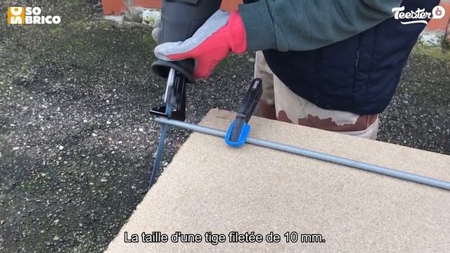 Geoffrey Notre Ambassadeur Utilise La Scie Sabre 1100W GSA 1100 E - BOSCH !