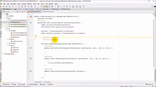 AJ 10: Sử dụng EditText, TextInputEditText, AutoCompleteTextView lập trình Android смотреть онлайн