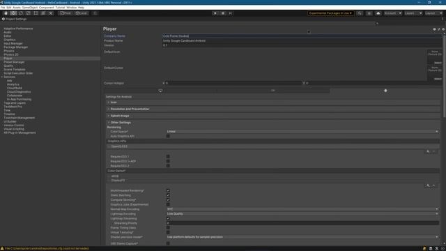 Unity VR - Unity Android Google Cardboard Configuration (Unity 2020, Possibly Outdated) смотреть онлайн