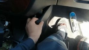 Хендай сантаФе 2 (СМ) чистка дренажной системы кондиционера, подробно.