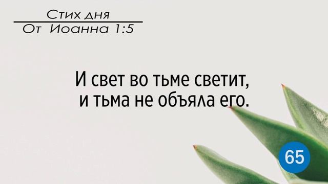 Тефиллин. От Иоанна 1:5. Повторение стихов 100 раз смотреть онлайн