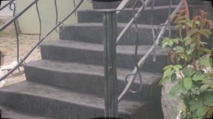 Правильный ремонт бетонного крыльца плиткой и накладками C3