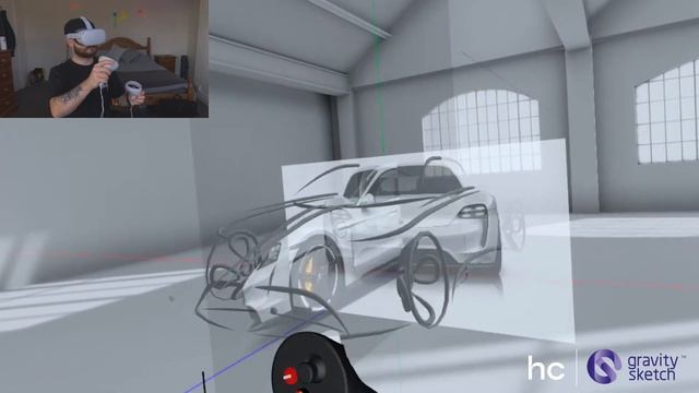 Gravity Sketch Designer in Residence Part 1- Getting Started with Design Sketching Confidence in VR смотреть онлайн
