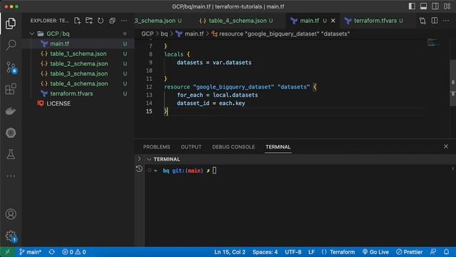 DevOps Project: Creating Datasets and Tables in BigQuery using Terraform | DevOps | Cloud-Native смотреть онлайн