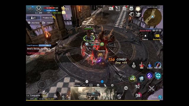 NEW RIFT, Devil's Shriek Very Hard - SOLO!! (Demon) Lineage 2 Revolution Indonesia смотреть онлайн