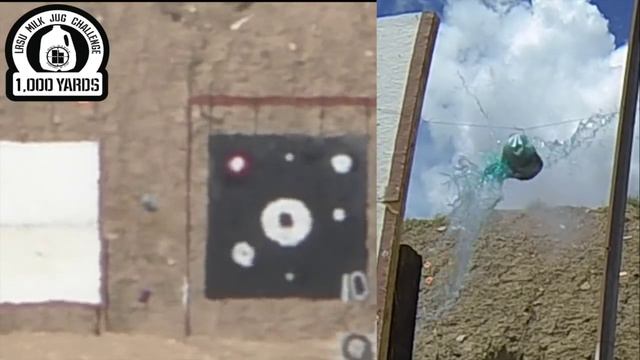 Long Range Shooting 1896 Chilean Mauser vs Milk Jug at 1000 Yards LRSU Milk Jug Challenge Randy смотреть онлайн