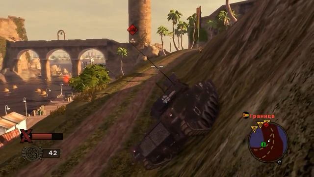 Прохождение Mercenaries 2: World In Flames [60fps] #14 Хорошо же строили эти францисканцы!