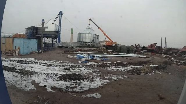 Монтаж силоса. Часть 1 смотреть онлайн