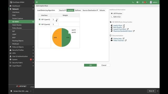 FortiOS 7.0 Basic SD WAN смотреть онлайн