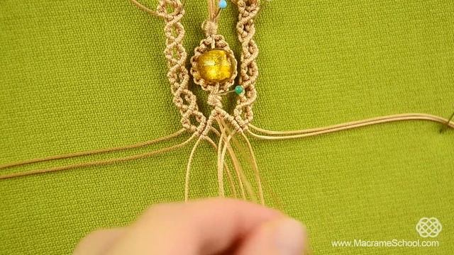 Sun in the Sea - Macrame Bracelet Tutorial смотреть онлайн