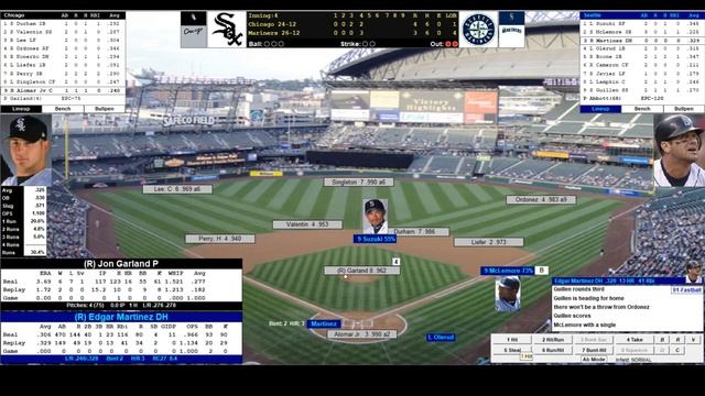 2001 MLB Replay: Chicago at Seattle смотреть онлайн