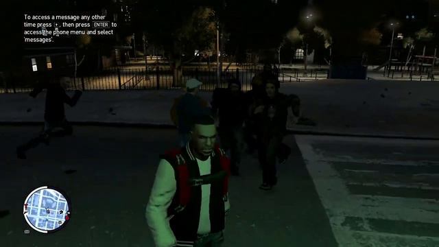 Магнит на бомжей в GTA 4 смотреть онлайн