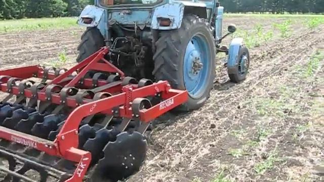 Дисковая борона ДЛ смотреть онлайн