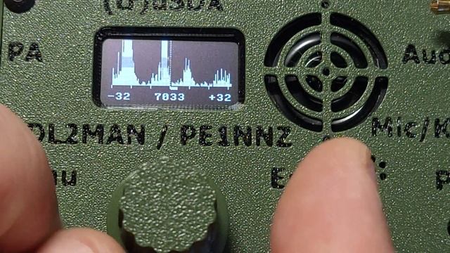 (tr)uSDX Beta firmware - now with spectrum scope !!! смотреть онлайн