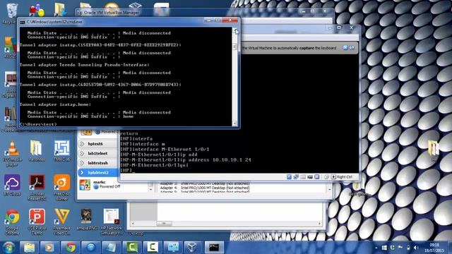 HP Network Simulator Lab 1 – Setting up SSH смотреть онлайн