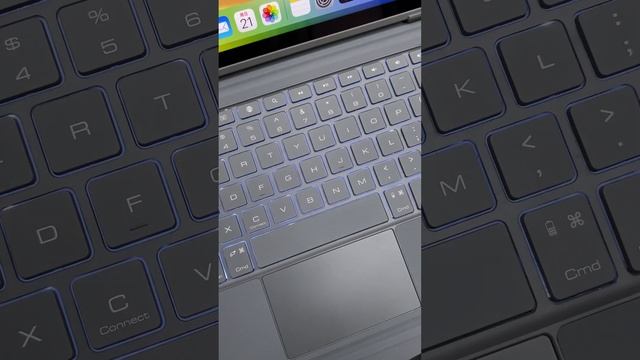 “Which Macbook is this?" Surprise! It's an iPad with a Backlit Bumper Combo Keyboard Case. ?? смотреть онлайн