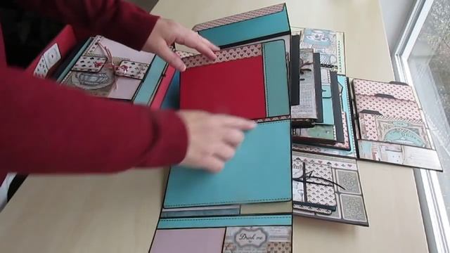 "Album en-Boite" Alice de Stampéria | Présentation-inspiration | Scrapbooking смотреть онлайн