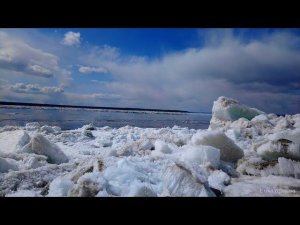 Ледоход на реке Лена