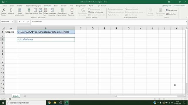 Cómo listar en Excel el contenido de una carpeta смотреть онлайн