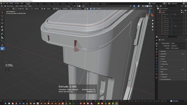 Blender TUTORIAL ? Level Up Your Hard Surface Modeling Skills смотреть онлайн