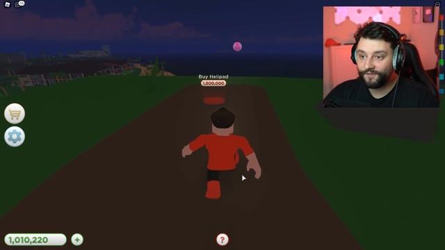 BUILDING THE LIGHTHOUSE in ROBLOX TROPICAL RESORT TYCOON смотреть онлайн