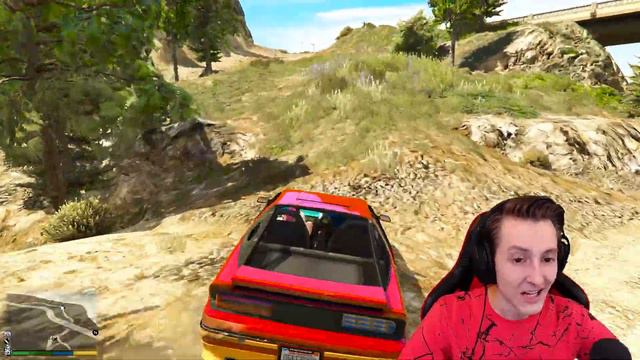 ВЫГНАЛ ЕГО ИЗ МАШИНЫ ПОД ПОЕЗД! ТРОЛЛИНГ В ГТА 5 ОНЛАЙН (GTA 5 ONLINE) смотреть онлайн