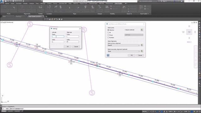 Civil 3D Add Station and Offset to Points - Kobi Toolkit смотреть онлайн