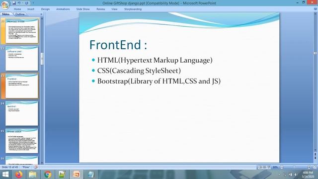 PPT - Online Gift Shop Project PPT | Python Django | Major Project PPT смотреть онлайн