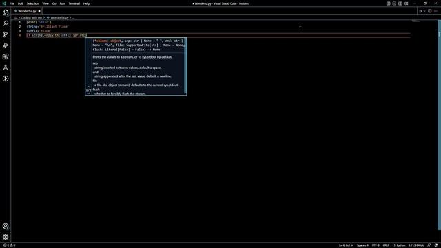 Python Programming: Checking if a String Ends with a Suffix Tutorial Guide How To Easy Fast Code Fi смотреть онлайн