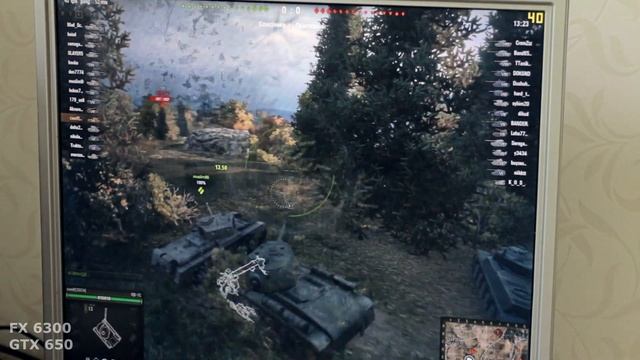 Экспресс-тест World of Tanks. AMD FX 6300 + Nvidia GTX 650 смотреть онлайн
