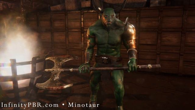 Minotaur Character Pack for Unity & Unreal | Infinity PBR смотреть онлайн