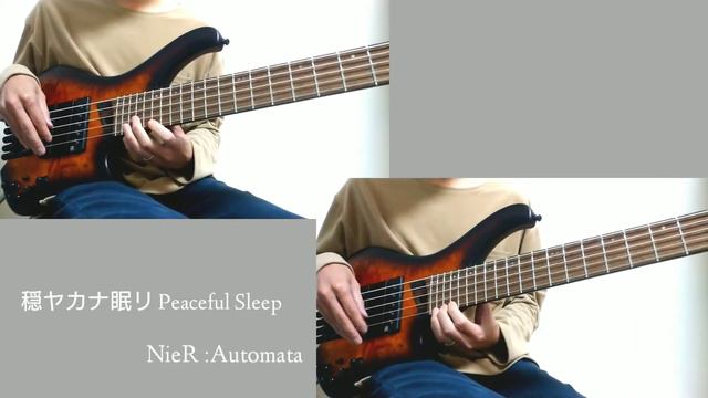 【NieR:Automata】穏ヤカナ眠リ Peaceful Sleepをソロベースアレンジ【solo bass】 смотреть онлайн