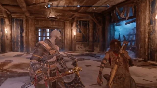God of War Ragnarok 62 Секретная концовка с Тюром / русская озвучка без комментариев смотреть онлайн