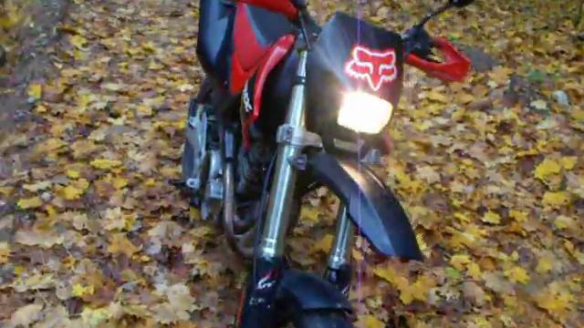 Honda FMX 650 stock start and sound смотреть онлайн