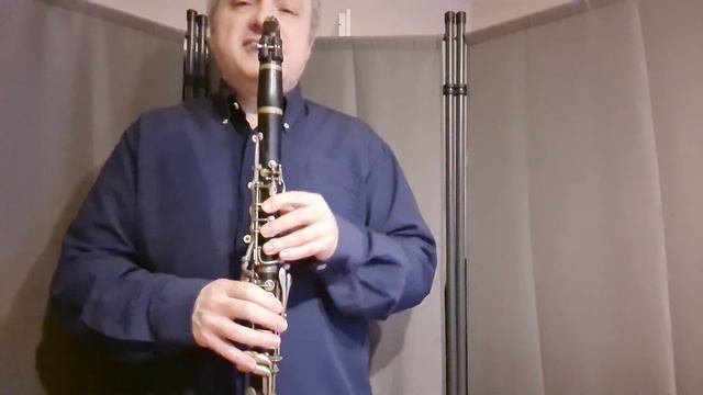 Как играть на Кларнете Let It Snow  урок 6 от Александра Винокурова