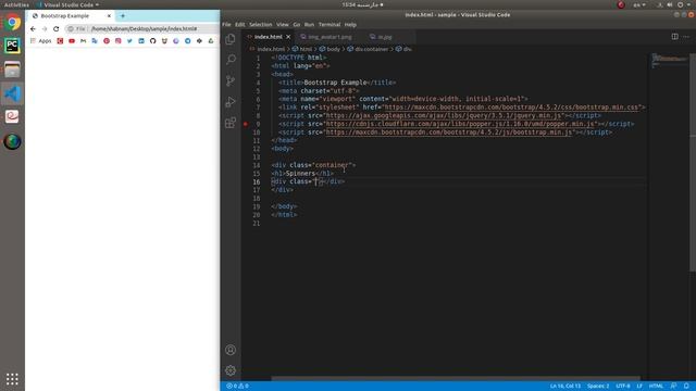 Bootstrap Spinner смотреть онлайн