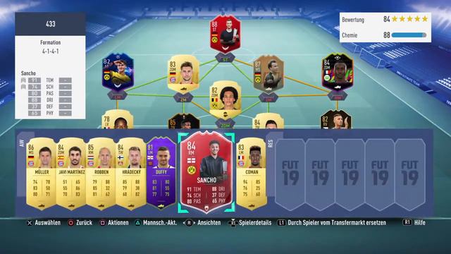 FIFA 19 BULI POTM Sancho смотреть онлайн