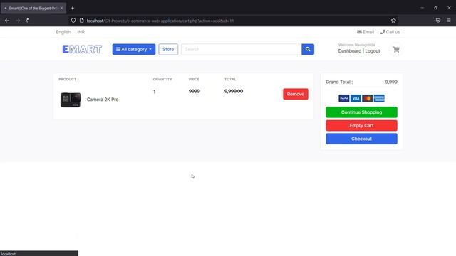 E-Commerce Web Application Mini Project With Source Code смотреть онлайн