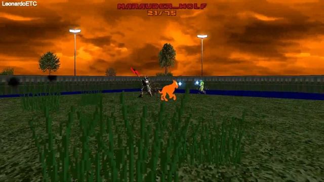 NPC BATTLE - DOOMGUY vs MARAUDER in Doom 2 смотреть онлайн