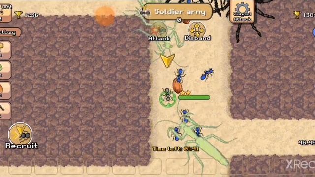 Pocket Ants Battle Attempt #5 - Attack Colony of 50 Ants смотреть онлайн