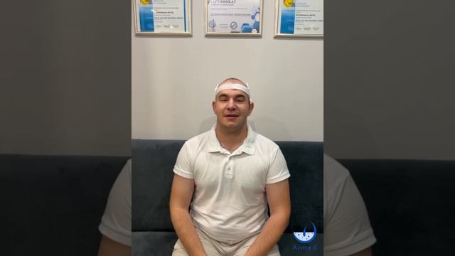 Отзыв о пересадке волос пациента из города Челябинск