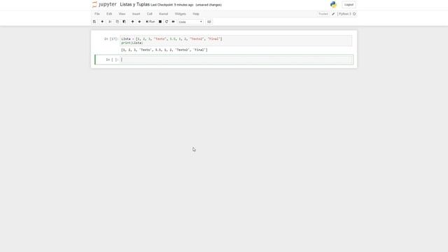 Listas y Tuplas - Python 3.7 смотреть онлайн