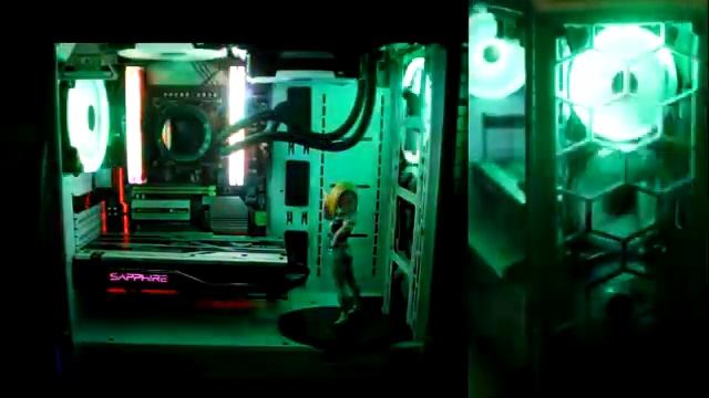 Intel Xeon E5 2650 V2 Build with Gamdias RGB Aolus lights смотреть онлайн