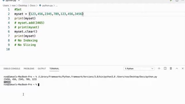 05 | பைதான் டுடோரியல் தமிழில் | Python Tutorial in Tamil | செட் in பைதான் | Set in Python смотреть онлайн