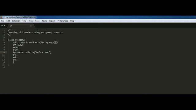 Swapping of Two Numbers | Program to swap two numbers with using third variable in Java|Java Progra смотреть онлайн